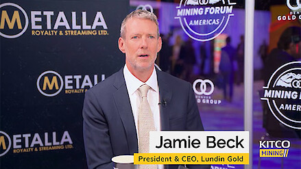 President & CEO Jamie Beck gives Kitco’s Paul Harris insight on the company’s largest exploration program ever carried out on the Fruta del Norte property.