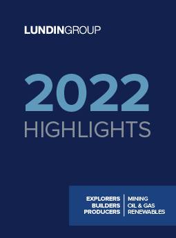 Lundin Group 2022 Letter
